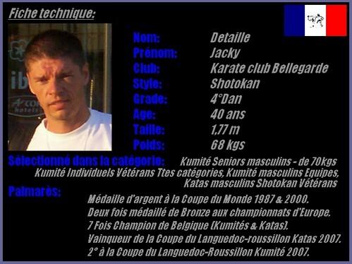 Jacky Detaille Photo Gallery Karate Records Karate Results And Charts
